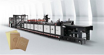 瓦楞紙、壓泡紙、復(fù)合氣泡
快遞信封袋多功能制袋機(jī) CAP-700